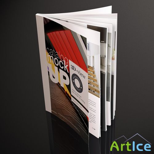 Professional Magazine Catalog Mock Up Vol 2