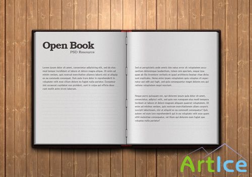 Open Book PSD