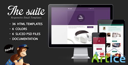 ThemeForest - The suite - Responsive Email Template - RIP