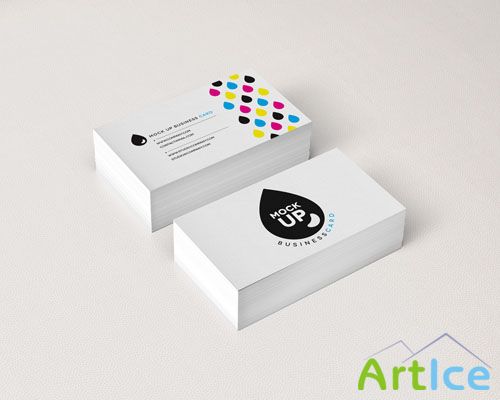 Pixeden - Psd Business Card Mock-Up Vol8