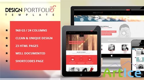 MojoTheme - Design Portfolio - Responsive HTML Theme - RIP