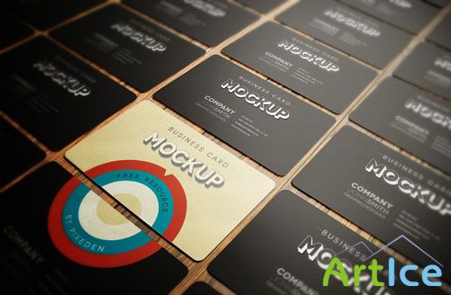 Pixeden - Psd Business Card Mockup Vol4