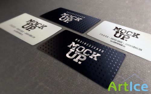 Pixeden - Psd Business Card Mockup Vol6