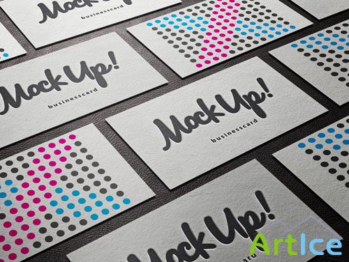 Pixeden - Psd Business Card Mockup Vol7