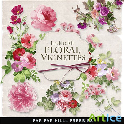 Scrap-kit - Floral Vignettes 2013