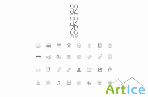 Pixeden - Soft Media Icons Set Vol 2