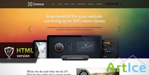 ThemeForest - Conexus - Agency HTML Theme - RIP