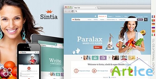 ThemeForest - Sintia v3.0 - Responsive for Business Portfolio