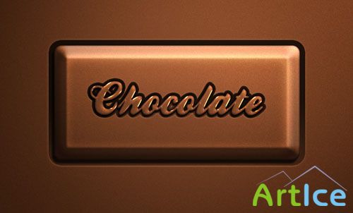 Pixeden - Psd Chocolate Text Effect