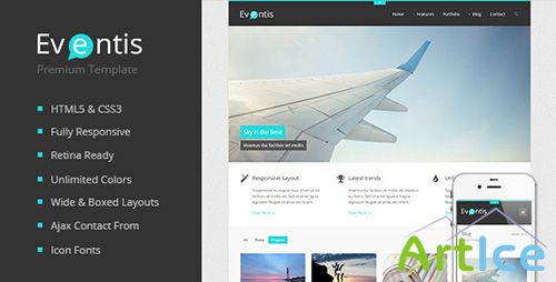 ThemeForest - Eventis - Responsive HTML5 Template