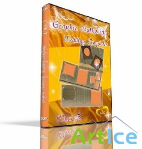 Graphic Authority: Wedding Templates Vol.2 - 3 DVD