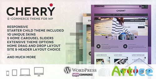 ThemeForest - Cherry v1.2.1 - Responsive E-commerce Theme for WP