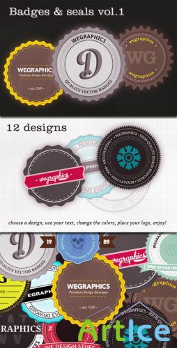 WeGraphics - Authentic Vector Badges v1