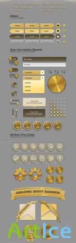 Gold Ui Kit