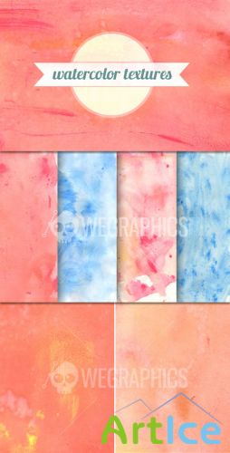 WeGraphics - Watercolor Textures Vol. 2