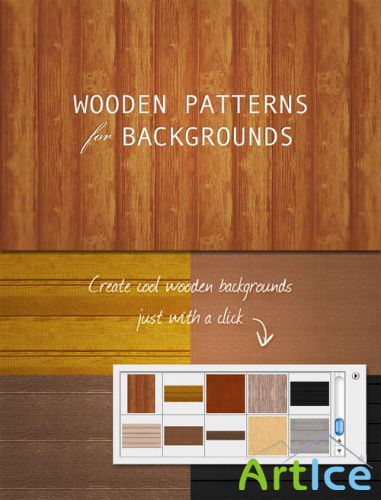 WeGraphics - Wooden patterns for backgrounds