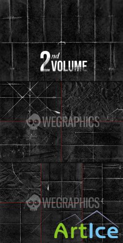 WeGraphics - Folded and Scratched Paper Textures Part II