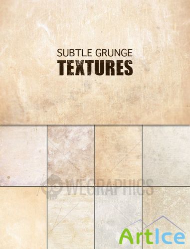 WeGraphics - Subtle Grunge Textures Vol1