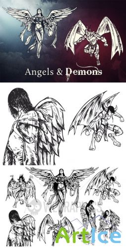 WeGraphics - Angels and Demons