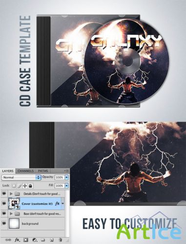 WeGraphics - Cd Case Mock-up