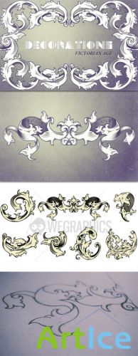 WeGraphics - Victorian age decorations