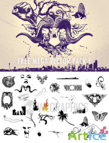 WeGraphics - Mega Vector Pack #1