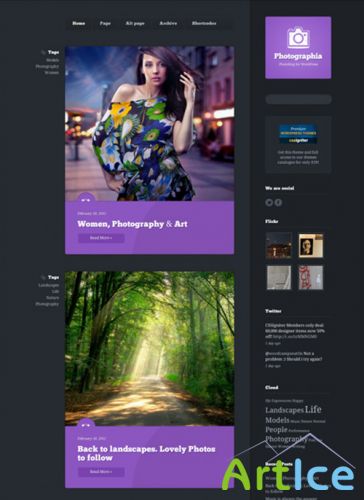 CSSIgniters - Photographia v1.1 - Premium WordPress Theme