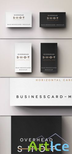 Pixeden - Psd Overhead Shot Business Card