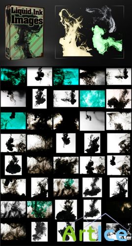 Liquid Ink Image Textures Pack