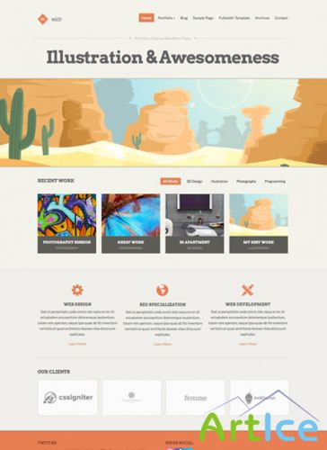 CSSIgniters - Mozzy v1.1 - WordPress Theme