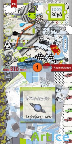 Scrap Set - Little Big Man 1