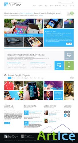 OmegaTheme - Surfdev - Metro Style Joomla 2.5 Template