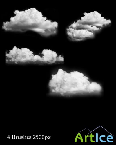 Clouds Vol1 ABR Brushes For Creative Design