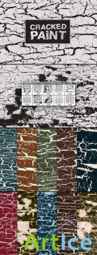 WeGraphics - Cracked Paint Multi-Pack