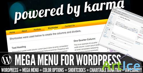 CodeCanyon - PBK Mega Menu for Wordpress