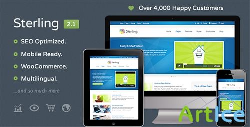 ThemeForest - Sterling v2.1 - Responsive Wordpress Theme