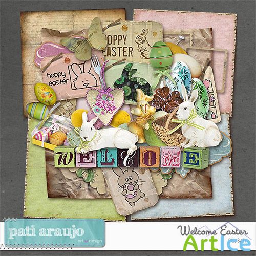 Scrap Set - Welcome Easter