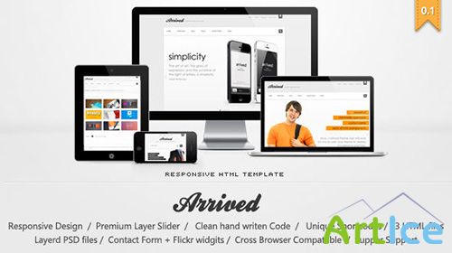 MojoThemes - Arrived - Multi Purpose Responsive HTML Template - RIP