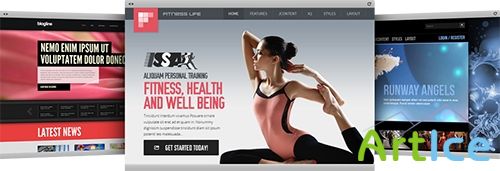 JoomlaXTC - Fitness Life for Joomla 2.5 & 3.0