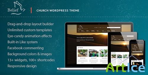 ThemeForest - Belief - Church WordPress Theme