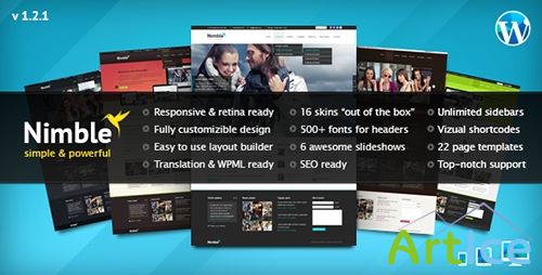 ThemeForest - Nimble - Multipurpose Retina Ready WordPress Theme