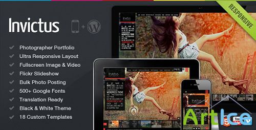 ThemeForest - Invictus v2.6.31 - A Premium Photographer Portfolio WP Theme - FULL