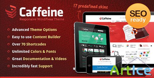 ThemeForest - Caffeine v1.4.0 - Responsive WordPress Theme - FULL