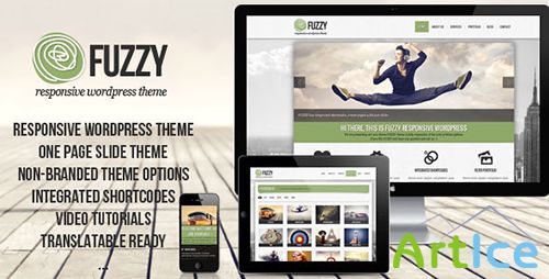 ThemeForest - FUZZY - jQuery responsive wordpress theme