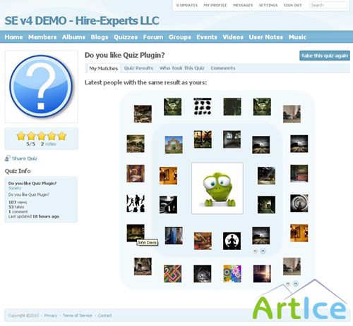 Hire-experts - Quiz plugin 4.1.5p1 - for SocialEngine 4.x.x - Nulled