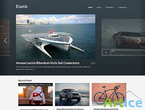 WPZoom - Elastik v1.0 - Premium Theme for WordPress