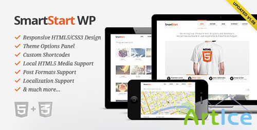 ThemeForest - SmartStart WP v1.0.8 - Responsive HTML5 WP Theme