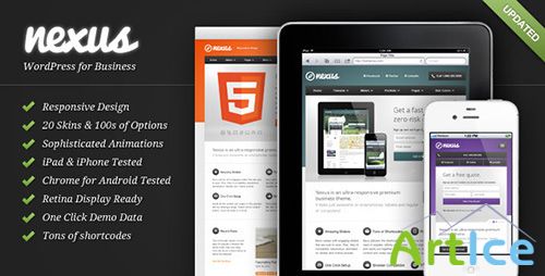 ThemeForest - Nexus Wordpress Theme v1.0.4.1