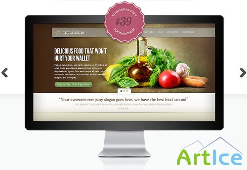 ElegantThemes - MyCuisine v3.0 - Restaurant WordPress Theme