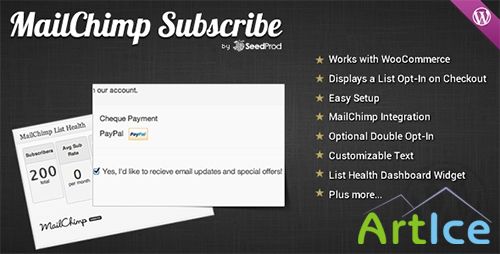 CodeCanyon - WooCommerce MailChimp Subscribe v1.0.3 - WordPress Plugin